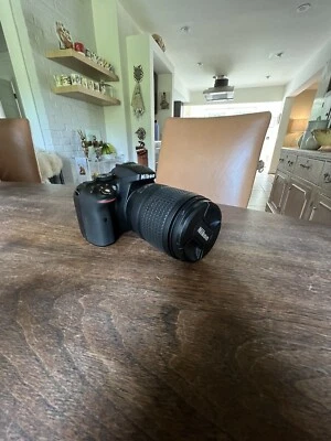 Nikon D3500 24.8 MP DSLR Camera - Black - Image 1 of 3