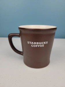 Starbucks Chocolate Brown 16 oz. Coffee Mug 2008 Collectors Cup - Picture 1 of 9