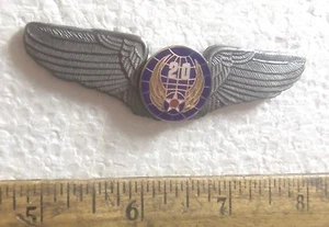 Large United States Air Force - 20th Air Force Wings Pin - Picture 1 of 3