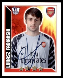Topps Premier League 2011 Sticker - Lukasz Fabianski Arsenal No. 26 - Picture 1 of 2