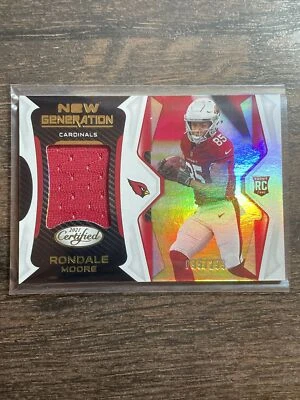 Rondale Moore 2021 Panini Certified New Generation Jersey RC /299 Cardinals - Image 1 of 2