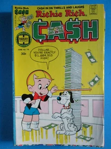 RICHIE RICH CASH No. 18 1976 comic book - Picture 1 of 2