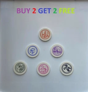 1 Liner Tournament Carrom Carom Coins Striker Flicker Counter BUY 2 GET 2 FREE - Picture 1 of 1