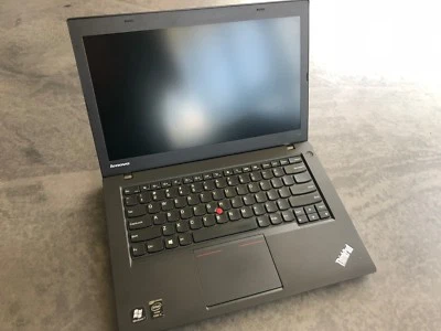 Lenovo THINKPAD T440 Core i5 4300U 8GB RAM 500GB HDD Cámara Web 2 Baterías - Imagen 1 de 4