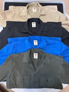 DICKIES Shirt Work Gear Set of 4 ORIGINAL FIT Size M - Picture 1 of 4