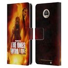 The Walking Dead: The Ones Who Live Key Art Leather Book Case For Motorola