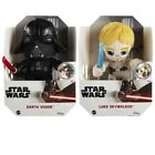 2 X Star Wars Plush Figure Light Up Lightsaber Feature Soft Toy Character 8"