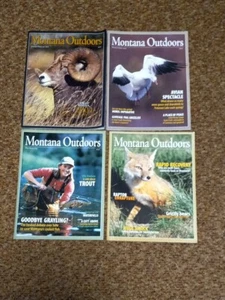 Lot of 4 MONTANA OUTDOORS MAGAZINE 2004 - Picture 1 of 3
