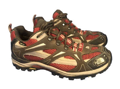 Zapatillas deportivas North Face para mujer senderismo a través del condado caminar trotar talla 8,5 M marrón Foto 1 de 4