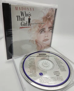MADONNA Who’s That Girl OST Original Sound track Japan Vintage CD 32XD 787 1987 - Picture 1 of 14
