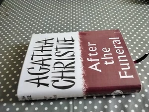 Agatha Christie AFTER THE FUNERAL 1st w/fdj 1953 Collins Crime Club Poirot - Picture 1 of 1