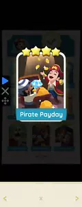 Pirate Payday - 4⭐️ Sticker Set 11 - Monopoly - Picture 1 of 1