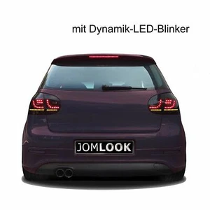 Coppia Fari Fanali TUNING posteriori LED GOLF V 5 1k neri Black FRECCIA DINAMICA - Afbeelding 1 van 2