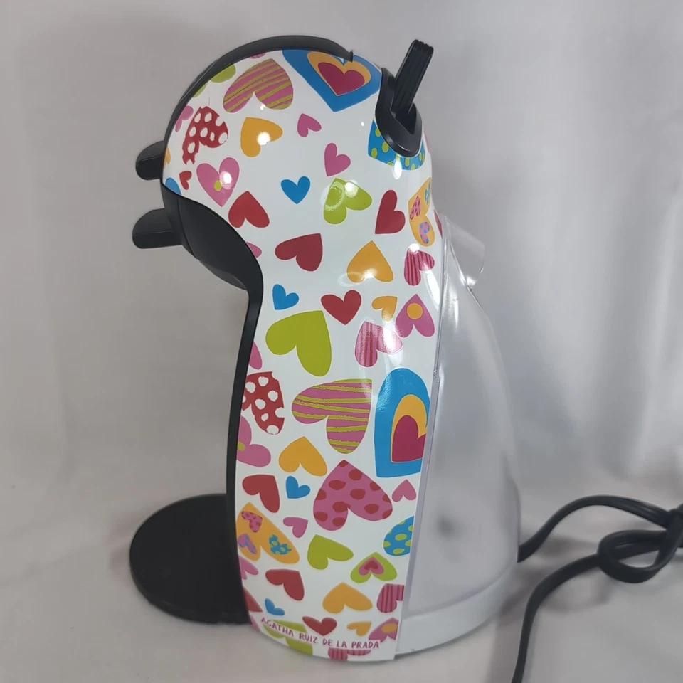 Nescafe Dolce Gusto Krups Agatha Ruiz De La Prada KP100 Multicolor Heart Machine - Image 1 of 4