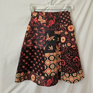 Miu Miu Patchwork Minirock Damen 36 (0-2) Designer Baumwolle Maximalistisch Blumen - Bild 1 von 15