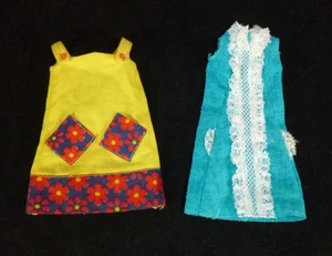 2 vestidos Mattel Francie 1967 de colección azul helado #1274 y enfriador de verano #1292 - Imagen 1 de 8