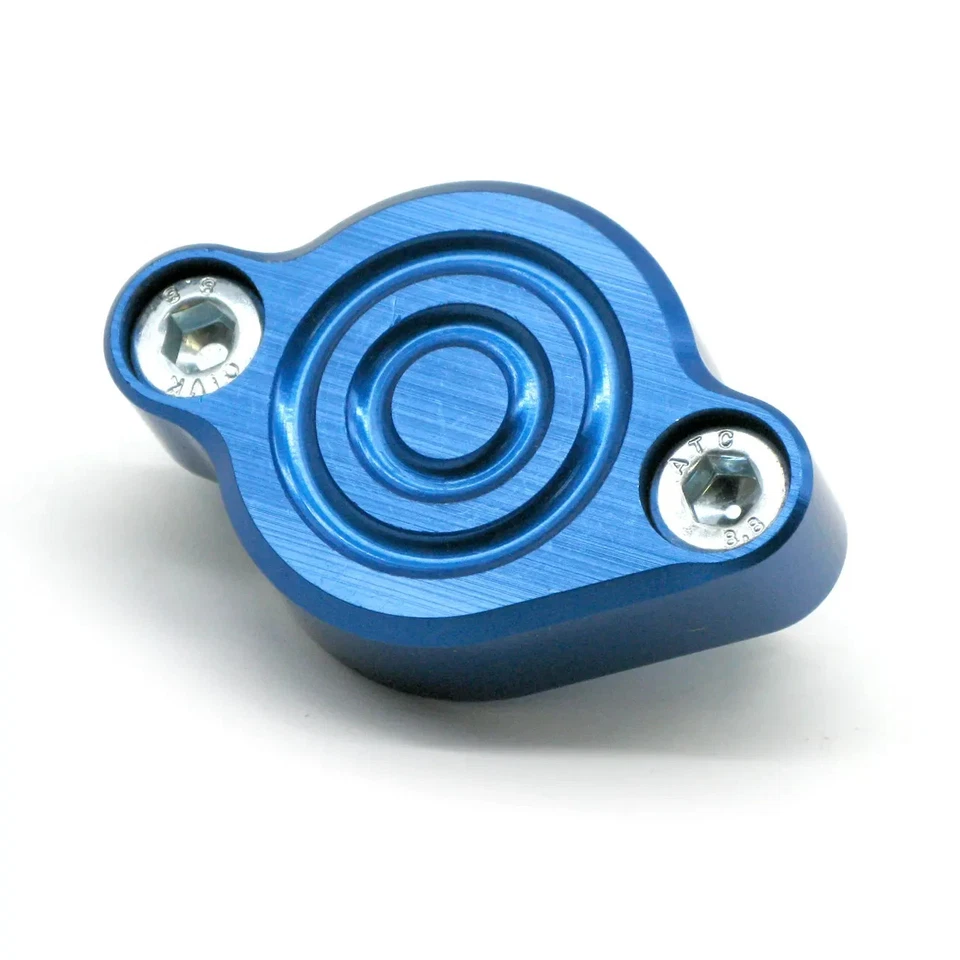 Raptor 700 Brake Block Off Plate For Yamaha Blue YFM 700 2006-22 Parking Brake - Image 1 of 1