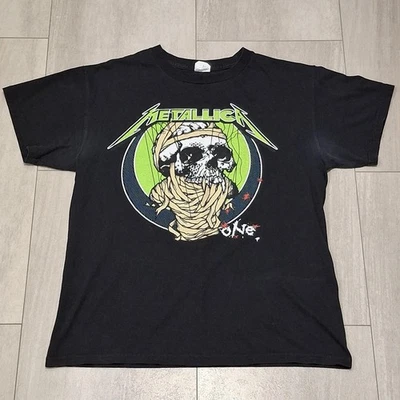 Vintage 2000s Y2K Metallica One Pushead T Shirt Unisex Size Medium - Image 1 of 3