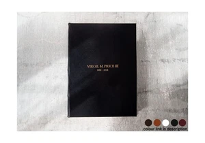 LEATHERKIND personalisiertes italienisches Chianti Vollnarbenleder A4 Journal schwarz - Bild 1 von 9