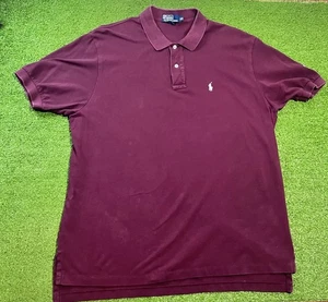 Polo Vintage Ralph Lauren Texas A&M Polo 2XL Aggie Logo Ricamato Blocco T - Foto 1 di 7