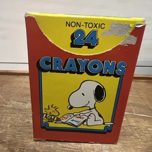 Vintage Snoopy Buntstifte. 25 nie benutzte Buntstifte im Karton - Bild 1 von 8