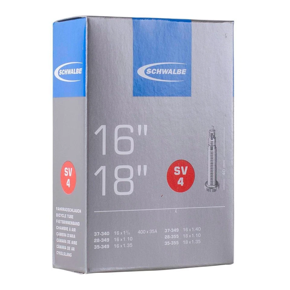 Schwalbe 16X1 1/8-1 3/8 Tube 28/37-340/355 IB 40mm Nero - image 1 of 1