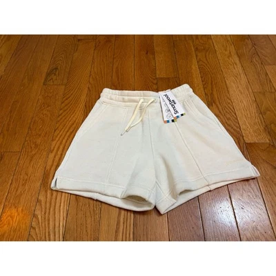 Shorts Smartwool Feminino REC Terry Amêndoa Uso Diário Extra Pequeno Extra Pequeno Novo com etiquetas - Imagem 1 de 4