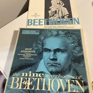 The Nine Symphonies of Beethoven 7 LP Box Set ( Reader's Digest ) Rene Leibowitz - Picture 1 of 15