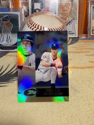 2002 eTopps Derek Jeter Uncirculated/8000 Refractor - New York Yankees 10 - Image 1 of 4