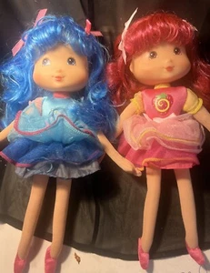Strawberry Shortcake & Blueberry Muffin Doll 2006 Ballerinas Scented - Picture 1 of 5