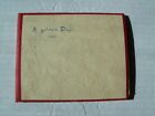 "A Golden Day":  Accordion book of 12 Catholic holy cards, J. Gouppy, ?1940's