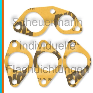 Sealing set intake bridge for BMW 1600ti, 1800ti, E21, E30, E12, E28 with M10 - Picture 1 of 1