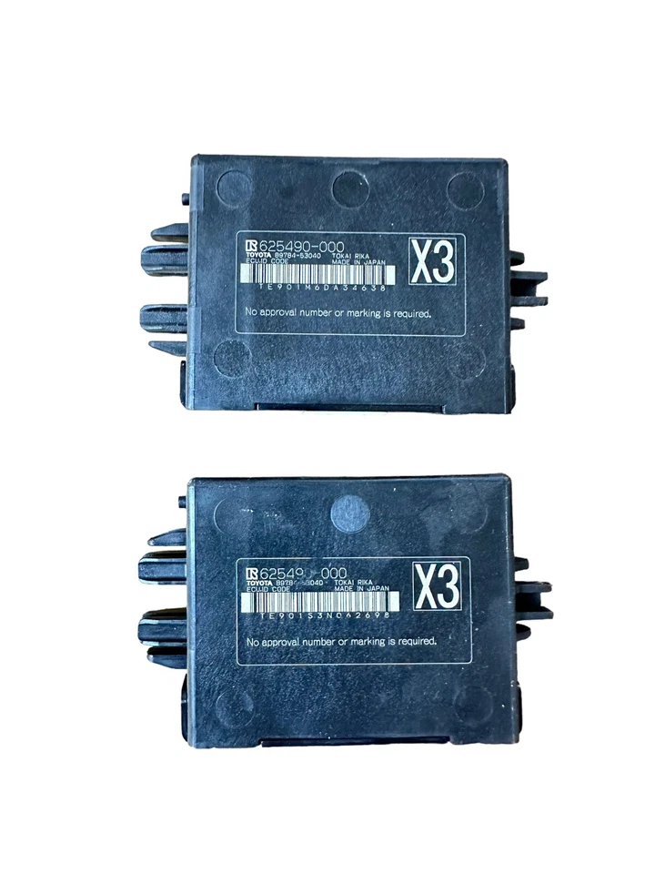 Módulo de control de inmovilizador Lexus NX 300/ RC300 2018 625490-000 OEM (juego de 2) Foto 1 de 3