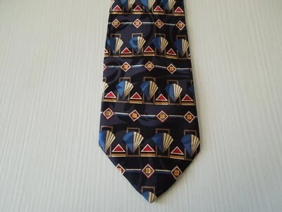JACK DANIEL'S SILK TIE SETA CRAVATTA MADE IN ITALY 1209 - Imagen 1 de 4