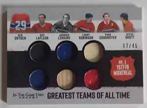 Leaf ITG Greatest Teams of All Time 2023 77-78 Montreal Canadiens/45 Habs - Imagen 1 de 2