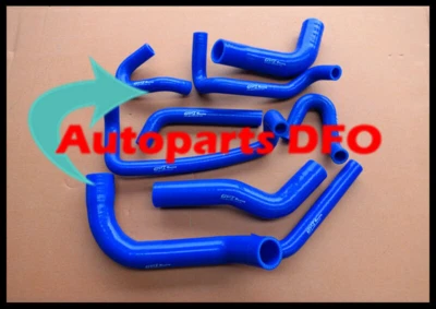 BLUE hose For HILUX LN167 3.0 5L engine diesel 1997-2003 radiator Silicone - image 1 of 2