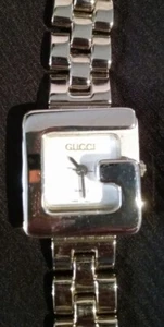 LADIE'S VINTAGE GUCCI WATCH G SERIES SILVER TONE - Picture 1 of 5