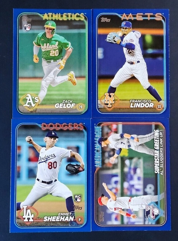 2024 Topps Series 1 / Series 2 ROYAL BLUE Parallels You Pick the Card - Image 1 of 1