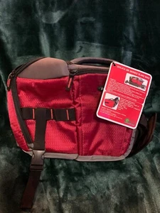 Dolica SB-015RD Sling Backpack for DSLR, Red/Gray NEW A4 - Picture 1 of 2