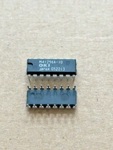 5 Stück Integrierte Schaltung - OKI- M41256A-10 - DIP16 - Picture 1 of 1