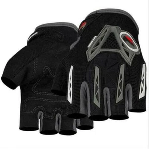 Cycling Gloves for Men and Women Shock-Absorbing Gel Pad Half-Finger Bike Gloves - Picture 1 of 11