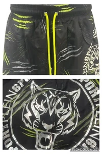 Costume Boxe Mare Piscina Uomo Philipp Plain Sport L XL XXL Nero Argento Tigre - Foto 1 di 17