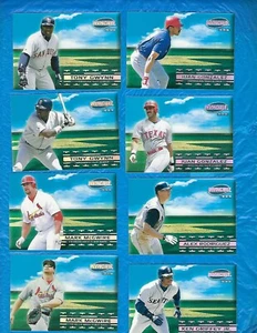 1999 PACIFIC SANDLOT HEROES & SEISMIC FORCE INSERT 34 DIF JETER GRIFFEY RIPKEN + - Picture 1 of 8