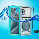 For Samsung Galaxy S24 Ultra 23 22 Plus S21 S10 Waterproof Self-Check Case Cover
