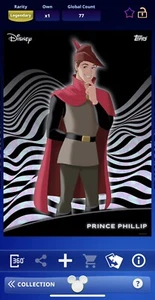 LEGENDARY PRINCE AURA LIMADA SERIE 2025 2 TOPS DISNEY COLECCION - Imagen 1 de 1