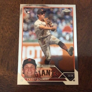 2023 Topps Chrome Update USC169 Casey Schmitt RC San Francisco Giants - Bild 1 von 2