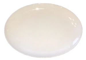 "PLATO OVALADO FRANCISCANO JAPÓN NUBE NUEVE DE COLECCIÓN ARTÍCULOS DE PIEDRA BLANCA 13-1/8X9-3/4"" USADO EN EXCELENTE ESTADO" - Imagen 1 de 7