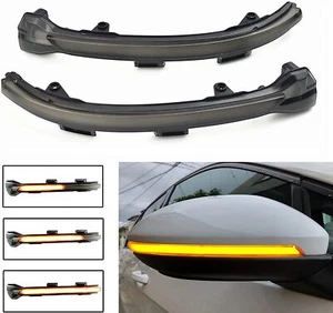 Dynamique LED Rétroviseur Miroir Clignotant Pour Golf VII MK7 GTI R Touran 5T - Imagen 1 de 11