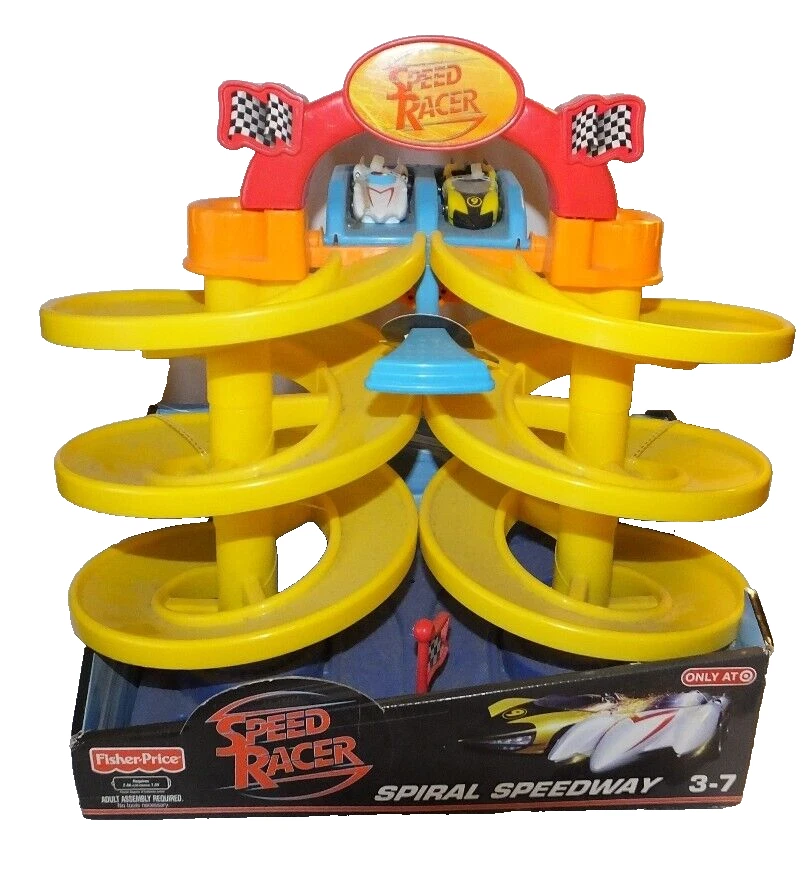 Speed Racer Película Electrónica Espiral Speedway Fisher Price Nuevo Sellado de Fábrica Foto 1 de 1
