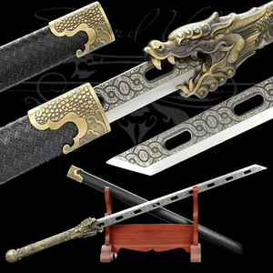 Handmade Katana/Manganese Steel/Collectible Sword/Full Tang/Sharp/Battle Ready - Picture 1 of 10